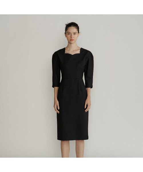 LUCIR ZU（ルシールズ）の「F/W tulip ops (black)（ワンピース・レディース・その他・MEDIUM）」の2枚目の写真