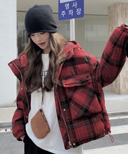 TARAJARMON ダウンジャケット＆ベスト 2wayチェック　テラジャーモン TARAJARMON ダウンジャケット＆ベスト 2wayチェック テラジャーモン