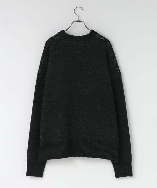 LOWRYS FARM（ローリーズファーム）の「【HELLO KITTY】BIGプルオーバー　606738（ニット/セーター・レディース・チャコールグレー/ブラック・FREE）」の14枚目の写真