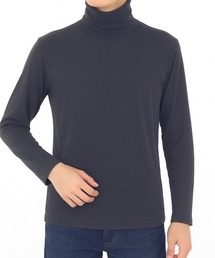 CLOTHY（クロシィ）の「【薄手なのにしっかり保温！裏微起毛インナー】メンズプラズマヒートタートルネックインナーシャツ（インナーウェア/肌着）」