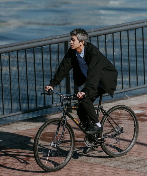 green label relaxing（グリーンレーベルリラクシング）の「FREELITCH リブ ブルゾン -2WAYストレッチ・吸水速乾-（ブルゾン・メンズ・コバルトブルー/ダークブラウン/ブラック・XL/L/M/S）」の14枚目の写真