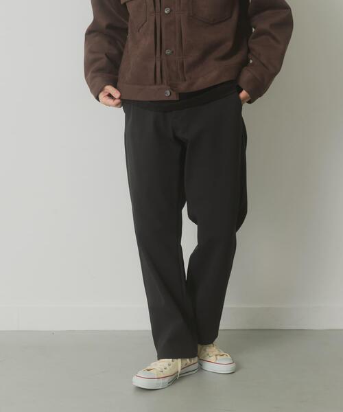 ITEMS URBANRESEARCH(アイテムズ アーバンリサーチ)の「360°stretchツイルパンツ(その他パンツ・メンズ・ベージュ/ブラック・MEDIUM/LARGE)」の4枚目の写真