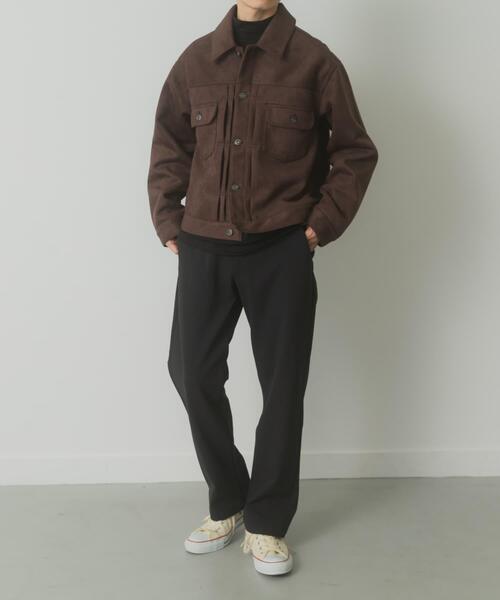 ITEMS URBANRESEARCH(アイテムズ アーバンリサーチ)の「360°stretchツイルパンツ(その他パンツ・メンズ・ベージュ/ブラック・MEDIUM/LARGE)」の6枚目の写真