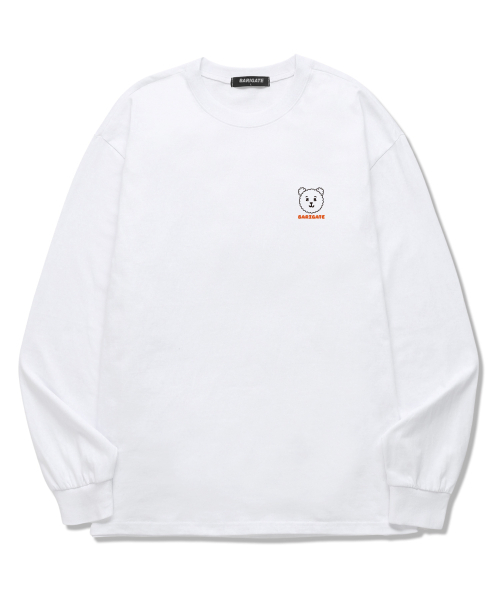 BARIGATE(バリゲート)の「Cloud Bear ロングスリーブ (BLS004) ホワイト(Tシャツ/カットソー・レディース・その他・SMALL/MEDIUM/LARGE/X-LARGE/XX-LARGE)」の1枚目の写真