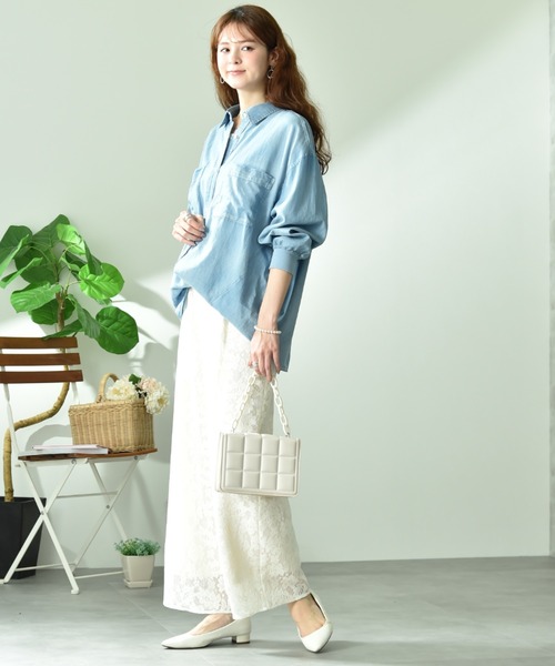 INTERPLANET(インタープラネット)の「フラワーレースパンツ(その他パンツ・レディース・ブラック/オフホワイト・FREE)」の20枚目の写真