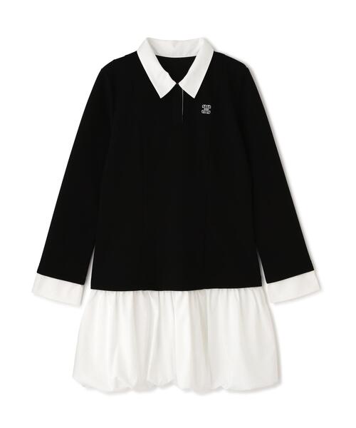 JILL by JILL STUART(ジルバイジルスチュアート)の「◇バルーンミニドッキングワンピース(ワンピース・レディース・ブラック/グレー系その他・FREE)」の10枚目の写真