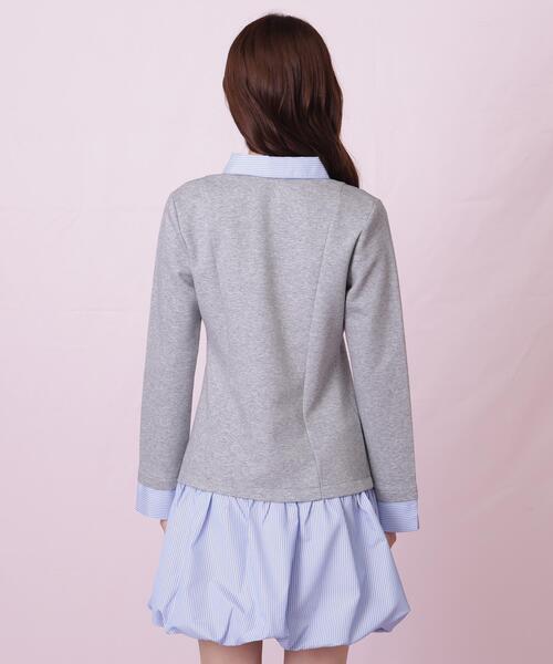 JILL by JILL STUART(ジルバイジルスチュアート)の「◇バルーンミニドッキングワンピース(ワンピース・レディース・ブラック/グレー系その他・FREE)」の21枚目の写真
