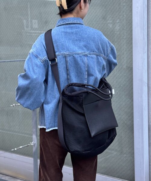 BEARDSLEY(ビアズリー)の「《FRIPIER》メッシュ2WAYトート(トートバッグ・レディース・ブラック・FREE)」の21枚目の写真