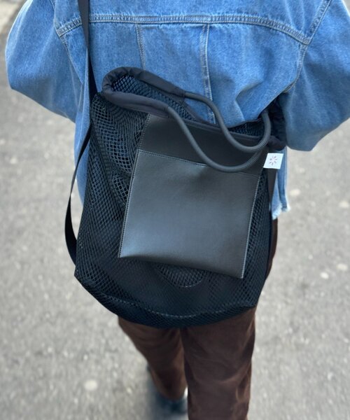 BEARDSLEY(ビアズリー)の「《FRIPIER》メッシュ2WAYトート(トートバッグ・レディース・ブラック・FREE)」の22枚目の写真