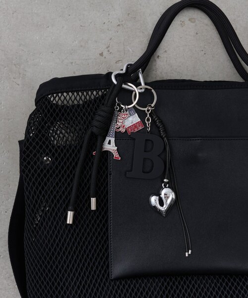 BEARDSLEY(ビアズリー)の「《FRIPIER》メッシュ2WAYトート(トートバッグ・レディース・ブラック・FREE)」の5枚目の写真