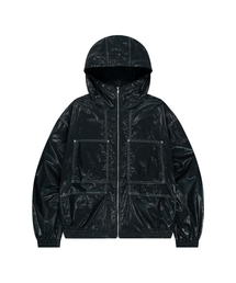 OFFGRID（オフグリッド）の「Cotton Crop Hooded Jacket - Black（ナイロンジャケット・メンズ）」