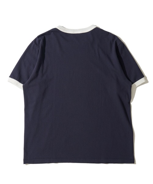Healthknit(ヘルスニット)の「【Healthknit】TOMPKINS Jersey Ringer Crewneck S/S / トンプキン ジャージー リンガーTシャツ(Tシャツ/カットソー・レディース・ネイビー/ヘザーグレー/オフホワイト/ブラック・LARGE/MEDIUM/X-LARGE)」の12枚目の写真
