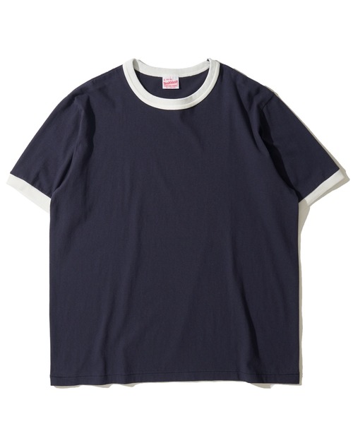 Healthknit(ヘルスニット)の「【Healthknit】TOMPKINS Jersey Ringer Crewneck S/S / トンプキン ジャージー リンガーTシャツ(Tシャツ/カットソー・レディース・ネイビー/ヘザーグレー/オフホワイト/ブラック・LARGE/MEDIUM/X-LARGE)」の11枚目の写真