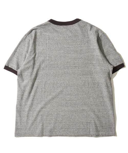 Healthknit(ヘルスニット)の「【Healthknit】TOMPKINS Jersey Ringer Crewneck S/S / トンプキン ジャージー リンガーTシャツ(Tシャツ/カットソー・レディース・ネイビー/ヘザーグレー/オフホワイト/ブラック・LARGE/MEDIUM/X-LARGE)」の10枚目の写真
