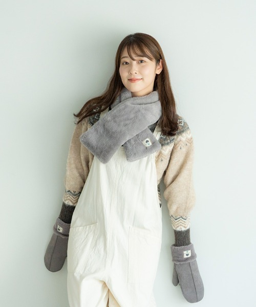 新品ジュンヤワタナベ ファイクファーマフラー 新品ジュンヤワタナベ ファイクファーマフラー