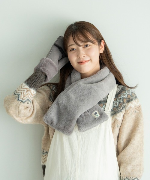 フェイクファーティペット（マフラー）｜SCANDINAVIAN FOREST