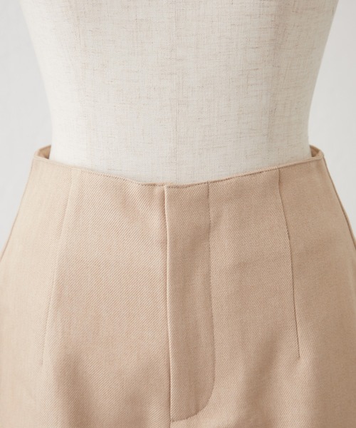 continuer de NICE CLAUP（コンティニューデナイスクラップ）の「【2026SS】裾フリルショートパンツ（その他パンツ・レディース・その他1/ベージュ/その他2・FREE）」の7枚目の写真