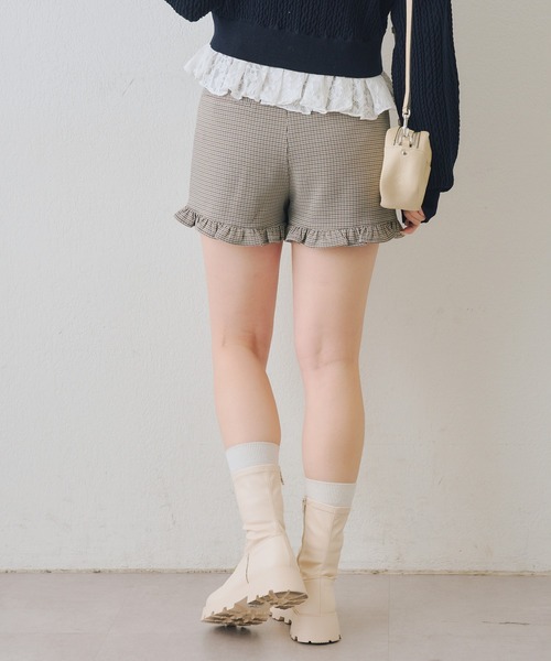 セール】【2026SS】裾フリルショートパンツ（その他パンツ