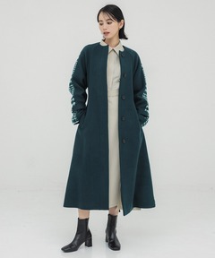 セール】【Oggi1月号掲載】ループカットシャギー コート（ピーコート