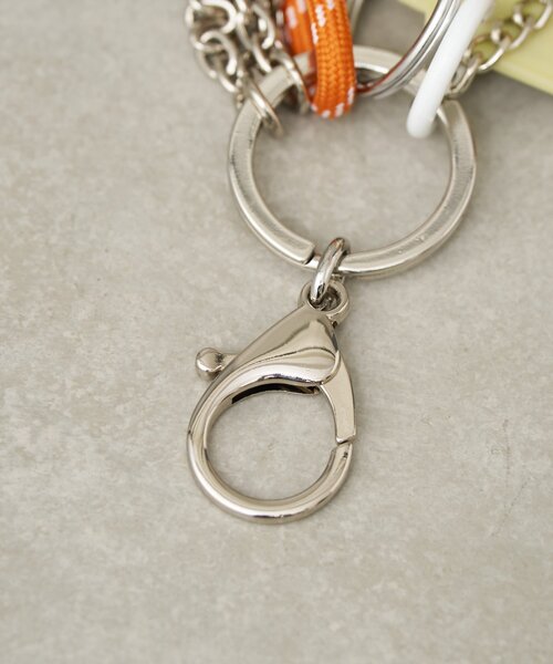 BIRTHDAY BAR（バースデイバー）の「【cache cache カシュカシュ】アニマルジャラジャラチャーム（チャーム・レディース・グレー/オレンジ/ホワイト・0）」の7枚目の写真