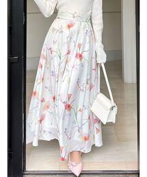 RESEXXY | 【memorif.】フラワーロングフレアスカート(スカート)