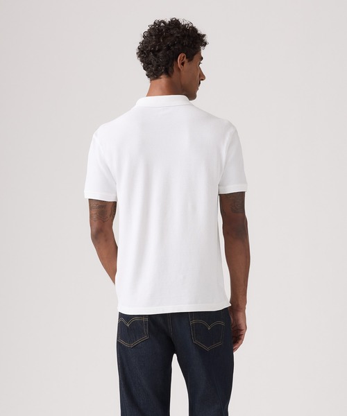 Levi's(リーバイス)の「Levi's/リーバイス ICON ポロシャツ(ポロシャツ・メンズ・ホワイト・L/M/S/XL)」の2枚目の写真
