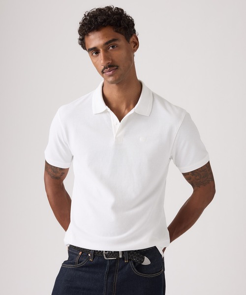Levi's(リーバイス)の「Levi's/リーバイス ICON ポロシャツ(ポロシャツ・メンズ・ホワイト・L/M/S/XL)」の3枚目の写真