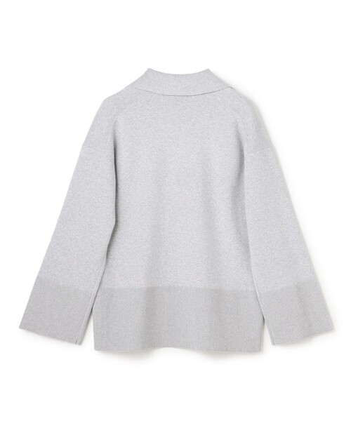 uncrave(アンクレイヴ)の「スウェットライクニット スキッパートップス(ニット/セーター・レディース・ホワイト系/ネイビー系5/ブラック系/ライトグレー系・F)」の14枚目の写真