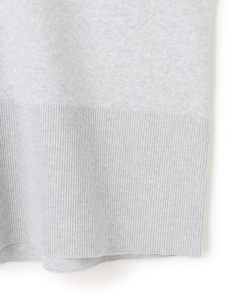 uncrave(アンクレイヴ)の「スウェットライクニット スキッパートップス(ニット/セーター・レディース・ホワイト系/ネイビー系5/ブラック系/ライトグレー系・F)」の17枚目の写真