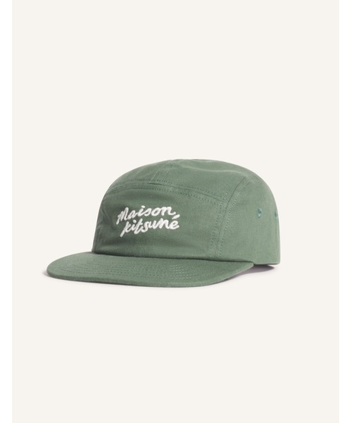 Maison Kitsune(メゾンキツネ)の「MAISON KITSUNE HANDWRITING 5P CAP(キャップ・メンズ・ブラック・U)」の9枚目の写真