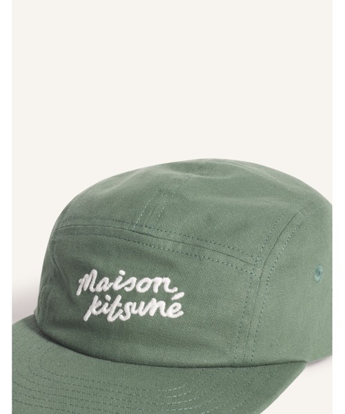 Maison Kitsune(メゾンキツネ)の「MAISON KITSUNE HANDWRITING 5P CAP(キャップ・メンズ・ブラック・U)」の11枚目の写真
