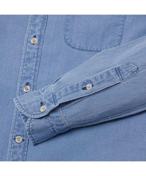 PRODESHIRT（プロデシャツ）の「[レギュラー] ロイヤルヴィンテージデニムシャツ (サファイアブルー)（シャツ/ブラウス・メンズ・その他・L/XL/XXL）」の5枚目の写真