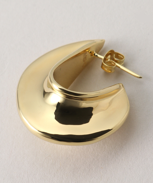 IENA(イエナ)の「MISHO/ミショー Sancho Hoops Pierce ピアス(両耳) OMSH01(ピアス(両耳用)・レディース・ゴールド・FREE)」の6枚目の写真