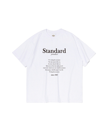 スタンダードヒストリー 半袖Tシャツ (ホワイト)