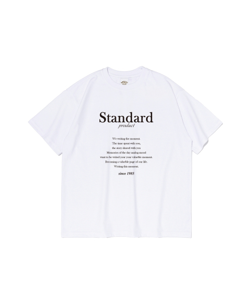 ANALOG MOOD(アナログムード)の「スタンダードヒストリー 半袖Tシャツ (ホワイト)(Tシャツ/カットソー・レディース・その他・S/M/L/2XL/XL)」の1枚目の写真