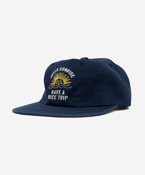 HELLO SUNRISE（ハローサンライズ）の「VTG Arch Logo Relaxed Fit 6P Cap_Dark Navy（キャップ・レディース・その他・OS）」の2枚目の写真
