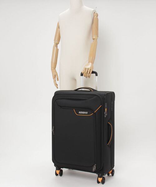 AMERICAN TOURISTER(アメリカンツーリスター)の「アメリカンツーリスター APPLITE 4 ECO スピナー71/27 エキスパンダーTSA ブラック/マスタード(スーツケース/キャリーバッグ・メンズ・ブラック系その他・L)」の10枚目の写真
