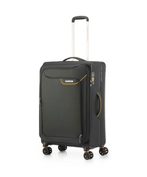 AMERICAN TOURISTER（アメリカンツーリスター）の「アメリカンツーリスター APPLITE 4 ECO スピナー71 27 エキスパンダーTSA ブラック マスタード（スーツケース/キャリーバッグ）」