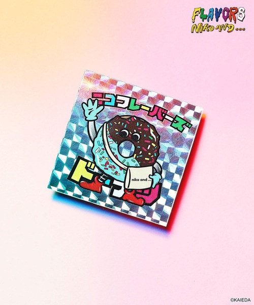 FLAVORS】コラボ キラキラシール（ステッカー/テープ）｜niko and