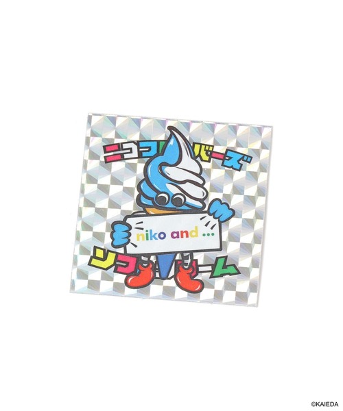 FLAVORS】コラボ キラキラシール（ステッカー/テープ）｜niko and