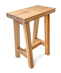 未来工房（ミクコウボウ）の「国産杉 シンプルマルチスタンド Sサイズ/MIKU-KOBO（インテリア雑貨）」