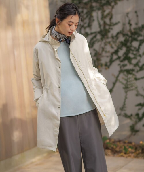 J.PRESS（ジェイプレス）の「【WEB限定カラーあり】TC ライトタンブラー ベイカー パンツ（その他パンツ・レディース・ブラック系/グレー系・T13/T15）」の15枚目の写真