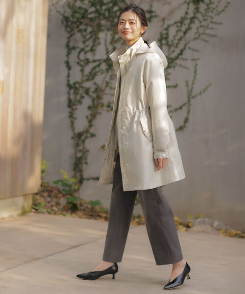 J.PRESS（ジェイプレス）の「【WEB限定カラーあり】TC ライトタンブラー ベイカー パンツ（その他パンツ・レディース・ブラック系/グレー系・T13/T15）」の16枚目の写真