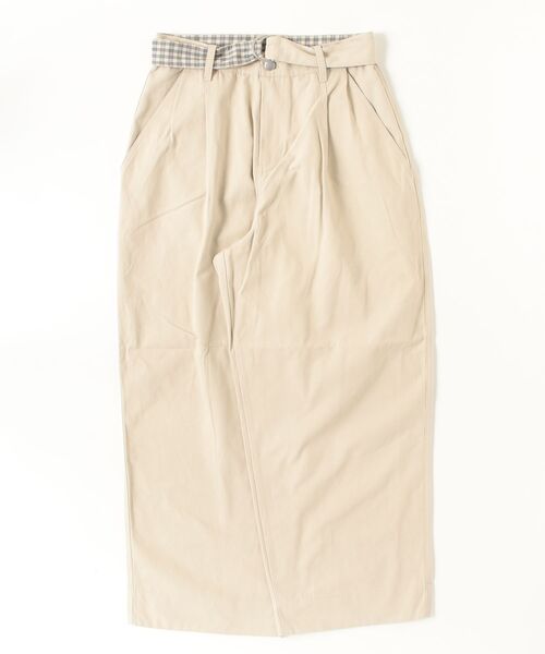 BROKEN BASE(ブロークンベース)の「2-Way Check Chino Pants / 2-Way チェックチノパンツ(チノパンツ・メンズ・アイボリー/ネイビー・MEDIUM/LARGE)」の11枚目の写真