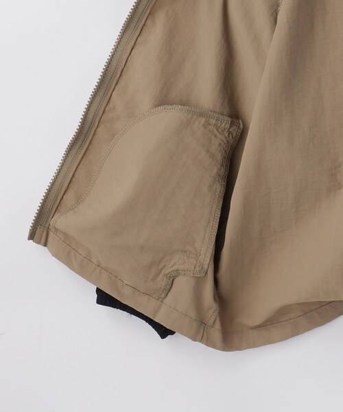 THE SHOP TK (ザ ショップ ティーケー )の「【110-160】配色ナイロンブルゾン(ブルゾン・キッズ・ブラック系4/ライトグレー系4/ベージュ系4・11/12/13/14/15 /16)」の12枚目の写真