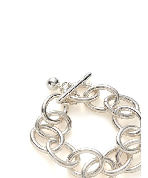 emmi（エミ）の「オーバルデザインチェーンブレスレット（ブレスレット・レディース・シルバー/ゴールド・F）」の5枚目の写真