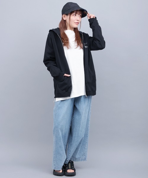 チチカカ（チチカカ）の「つば広日よけキャップ（キャップ・レディース・アイボリー/ブラック・FREE）」の14枚目の写真