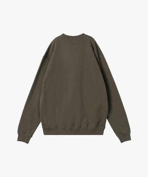 agnes b.（アニエスベー）の「メンズ ”b.”ロゴ コットン 長袖 スウェット ”Cuppo”（スウェット・メンズ・グリーン系その他・2/1）」の7枚目の写真