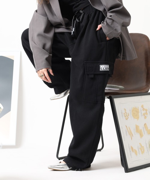 PRO CLUB （プロクラブ）の「PRO CLUB 13oz HEAVYWEIGHT CARGO SWEAT PANTS スウェットカーゴパンツ（スウェットパンツ・メンズ・グレー/ブラック/ネイビー・XL/L/M/S）」の4枚目の写真