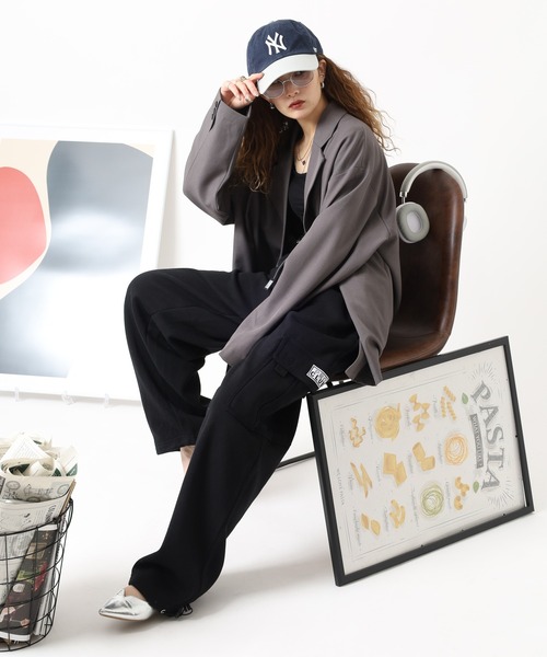 PRO CLUB （プロクラブ）の「PRO CLUB 13oz HEAVYWEIGHT CARGO SWEAT PANTS スウェットカーゴパンツ（スウェットパンツ・メンズ・グレー/ブラック/ネイビー・XL/L/M/S）」の11枚目の写真